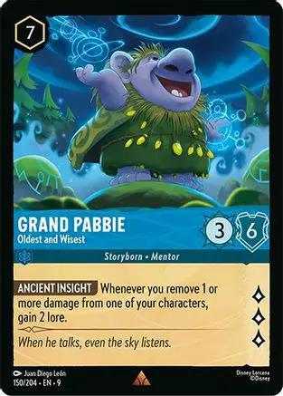 Grand Pabbie - Oldest and Wisest (150/204) - Fabled Cold Foil
