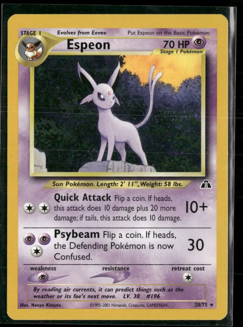 Neo Discovery Espeon (20) #20/75