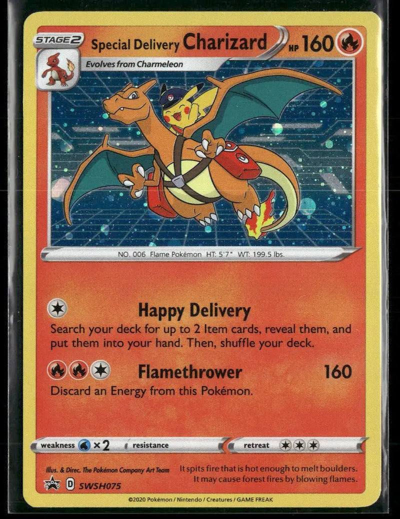 SWSH: Sword & Shield Promo Cards Special Delivery Charizard #SWSH075