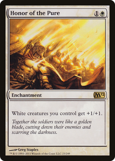 Honor of the Pure (M12-023) - Magic 2012