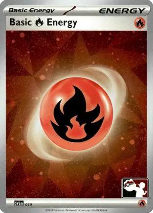 Basic Fire Energy (Cosmos Holo) 010 - Prize Pack Series Cards Holofoil
