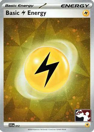 Basic Lightning Energy (Cosmos Holo) 012 - Prize Pack Series Cards Holofoil