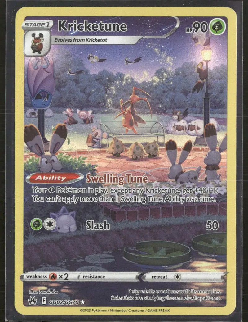 SWSH: Crown Zenith: Galarian Gallery Kricketune #GG02/GG70