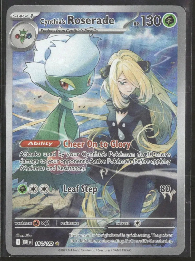 SV10: Destined Rivals Cynthia's Roserade #184/182