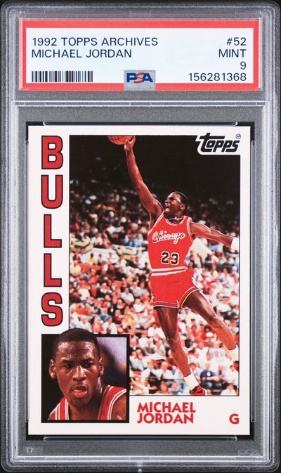1992 Topps Archives Michael Jordan 9 PSA #52