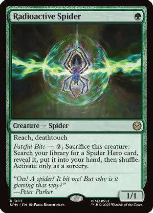 Radioactive Spider (SPM-285) - Marvel's Spider-Man Foil