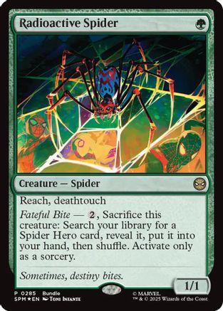 Radioactive Spider (UMP-285) - Unique and Miscellaneous Promos Foil