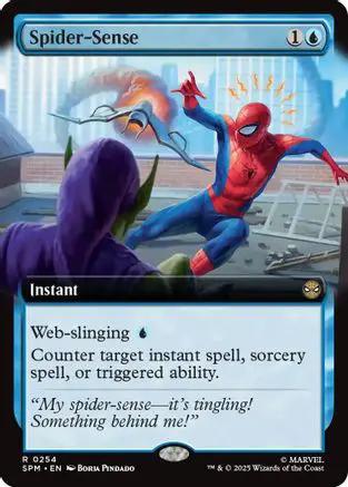 Spider-Sense (Extended Art) (SPM-254) - Marvel's Spider-Man Foil
