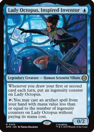 Lady Octopus, Inspired Inventor (SPM-035) - Marvel's Spider-Man Foil