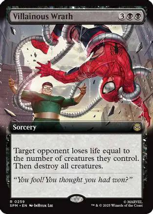 Villainous Wrath (Extended Art) (SPM-259) - Marvel's Spider-Man
