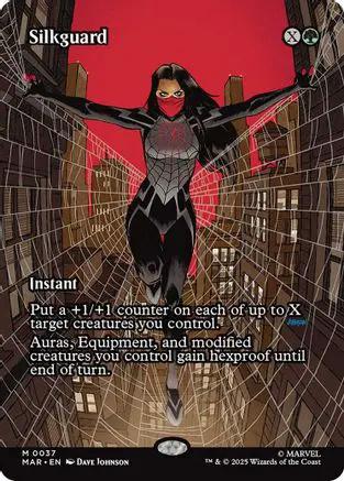 Silkguard (Borderless) (MAR-037) - Marvel Eternal-Legal