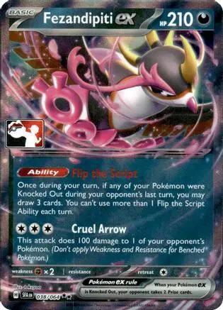 Fezandipiti ex (Series ) 038/064 - Prize Pack Series Cards Holofoil