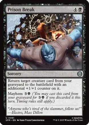 Prison Break (SPM-061) - Marvel's Spider-Man Foil