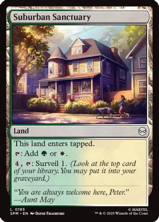 Suburban Sanctuary (SPM-185) - Marvel's Spider-Man Foil