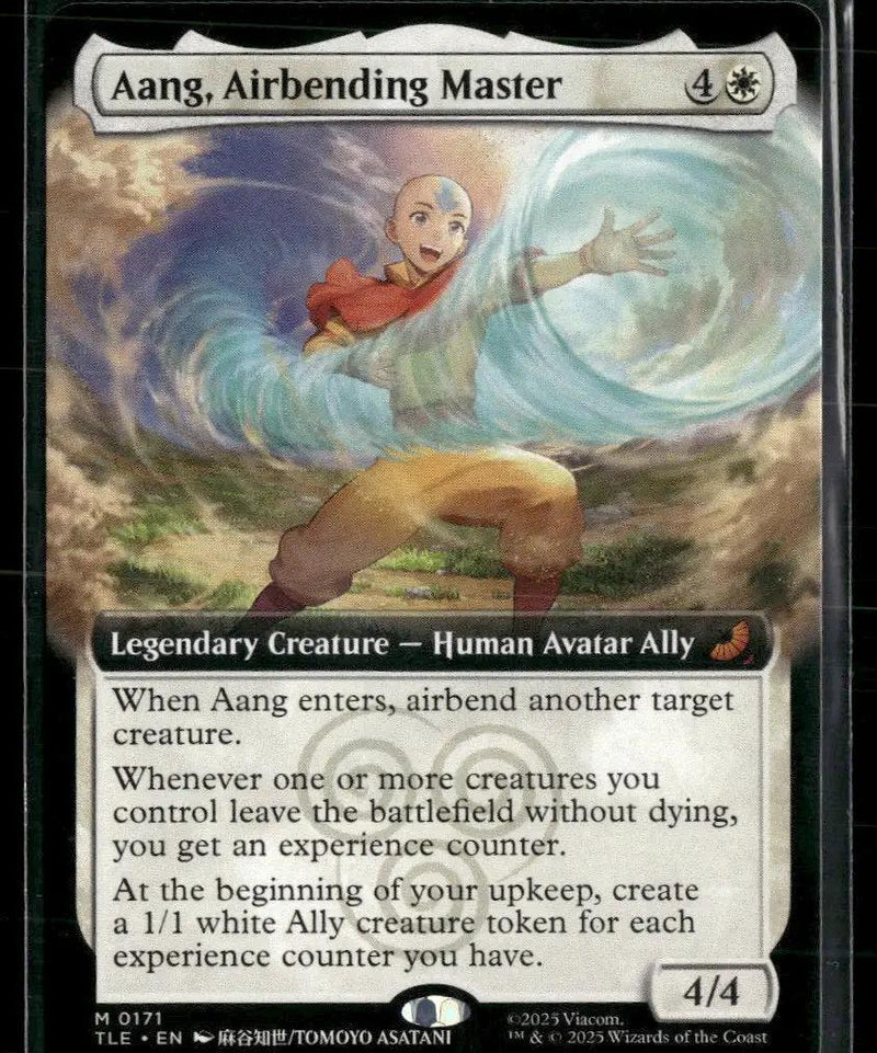 Avatar: TLA Eternal-Legal Aang, Airbending Master (Extended Art) #171