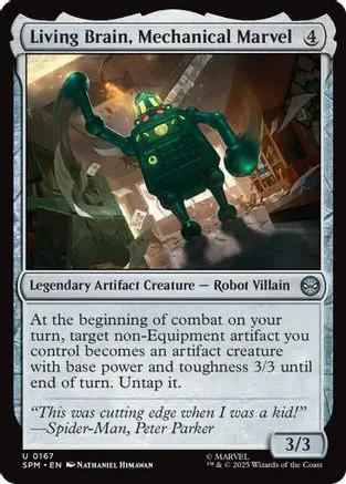 Living Brain, Mechanical Marvel (SPM-167) - Marvel's Spider-Man