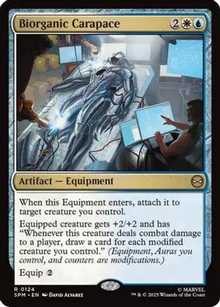 Biorganic Carapace (SPM-124) - Marvel's Spider-Man Foil