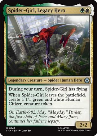 Spider-Girl, Legacy Hero (SPM-149) - Marvel's Spider-Man Foil