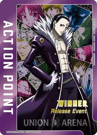 Action Point Card (Release Event Winner) (UEPR/HTR-AP02) - UEX04BT HUNTER X HUNTER Vol2 Release Event Cards Foil
