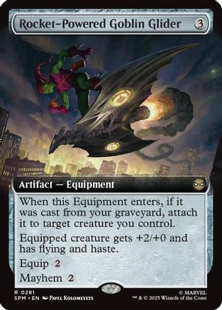 Rocket-Powered Goblin Glider (Extended Art) (SPM-281) - Marvel's Spider-Man