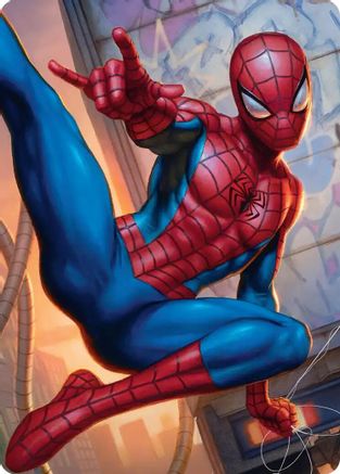 Sensational Spider-Man Art Card (AASPM-) - Art Series: Marvel's Spider-Man