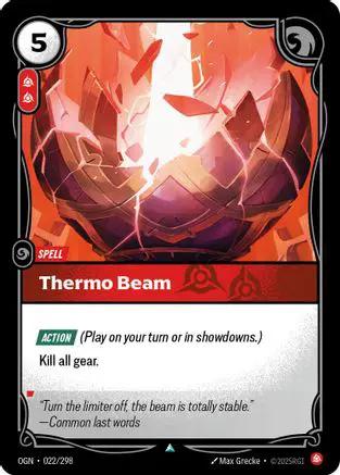 Thermo Beam (022/298) - Origins Foil
