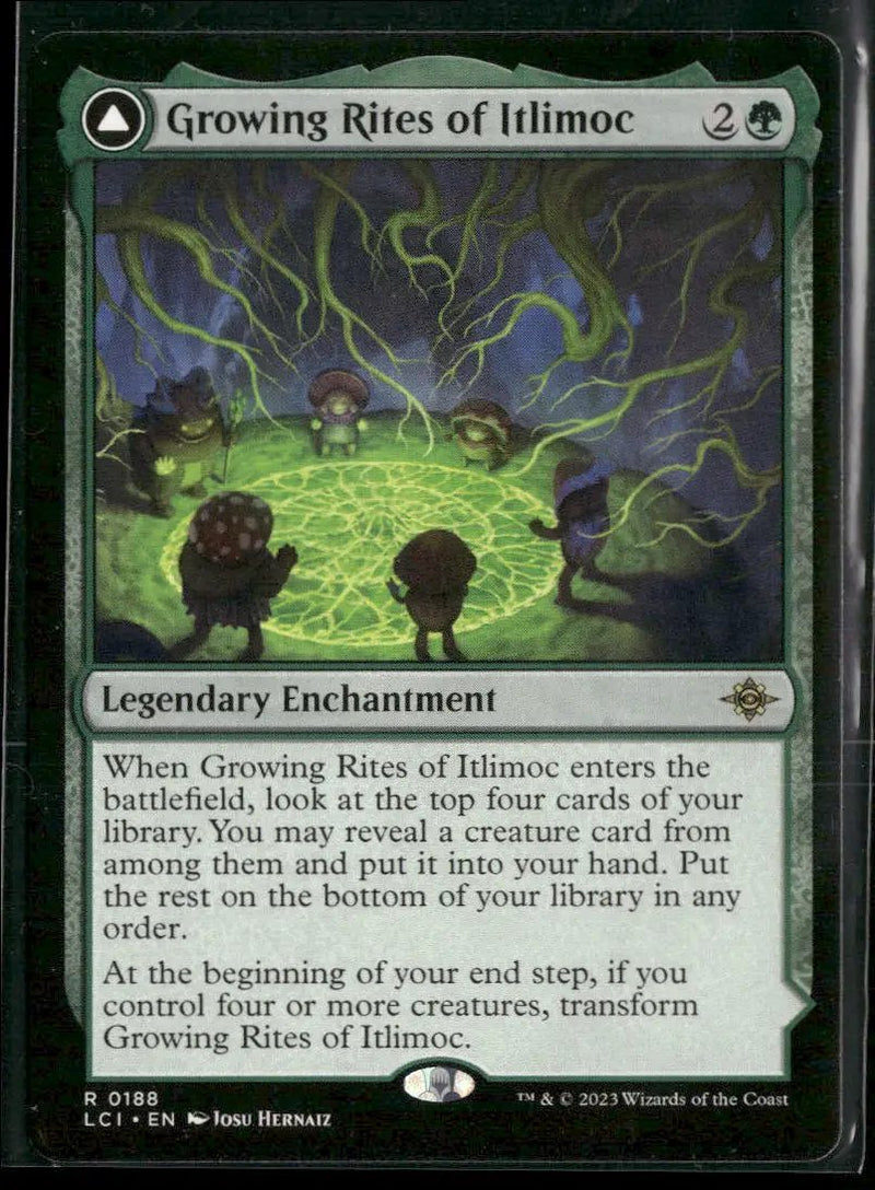 The Lost Caverns of Ixalan Growing Rites of Itlimoc #188