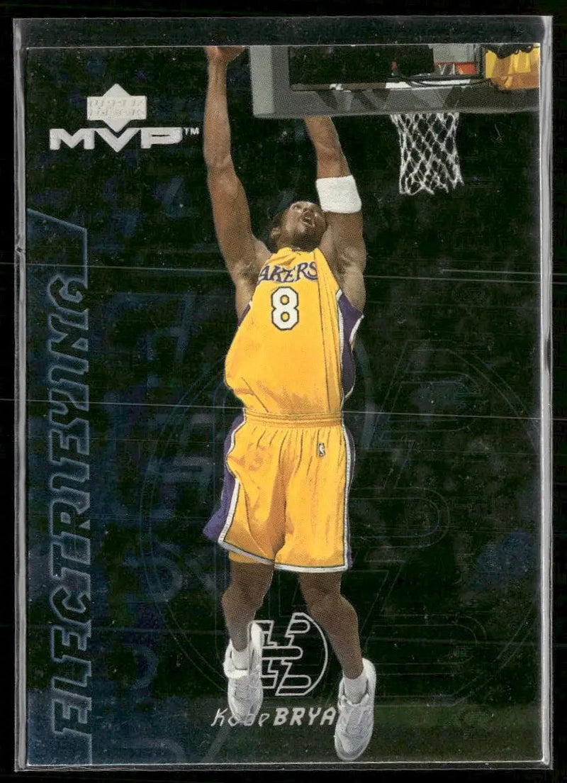 2000-01 Upper Deck MVP Electrifying Kobe Bryant #E8