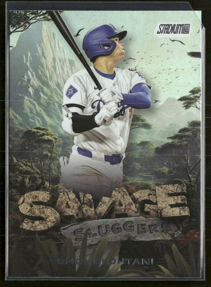 2025 Stadium Club Savage Sluggers Shohei Ohtani #SS-7