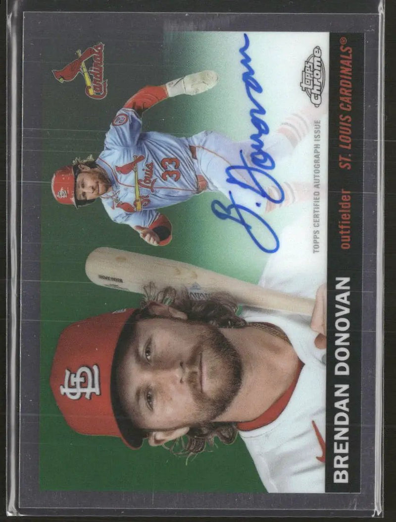 2025 Topps Chrome Platinum Autographs Brendan Donovan Auto #CPA-BD