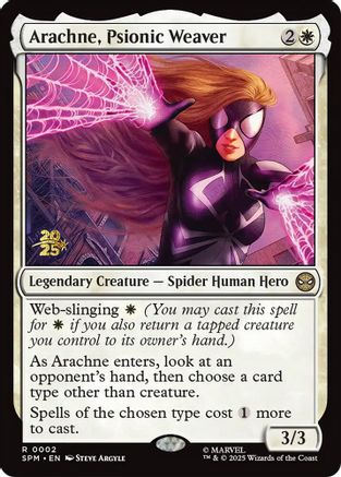 Arachne, Psionic Weaver (PRE-002) - Prerelease Cards Foil