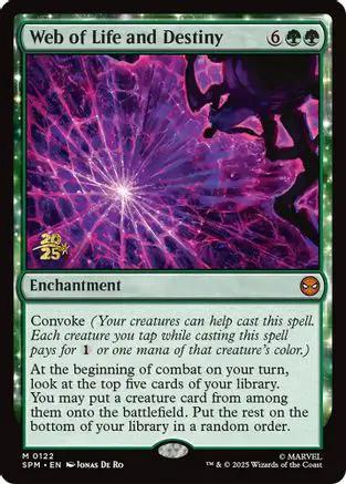 Web of Life and Destiny (PRE-122) - Prerelease Cards Foil