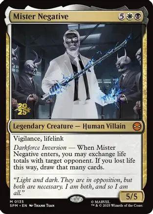 Mister Negative (PRE-135) - Prerelease Cards Foil