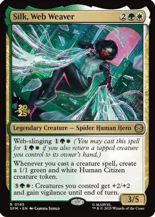 Silk, Web Weaver (PRE-145) - Prerelease Cards Foil