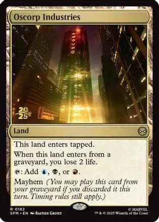 Oscorp Industries (PRE-182) - Prerelease Cards Foil