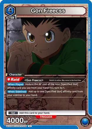 Gon Freecss (038) (UEX04BT/HTR-2-038) - UEX04BT HUNTER X HUNTER Vol2 Foil