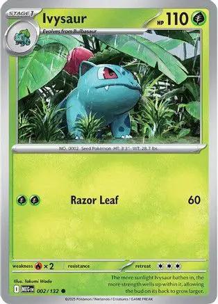 Ivysaur 002/132 - ME01 Mega Evolution