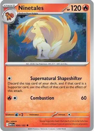 Ninetales 020 - ME01 Mega Evolution
