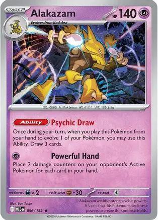 Alakazam 056 - ME01 Mega Evolution Holofoil