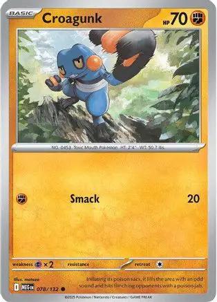 Croagunk 078 - ME01 Mega Evolution