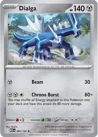 Dialga 095 - ME01 Mega Evolution Holofoil