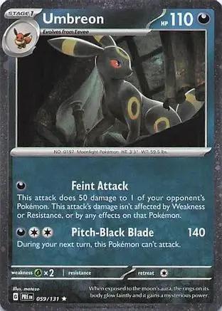 Umbreon (Cosmos Holo) 059 - Miscellaneous Cards & Products Holofoil