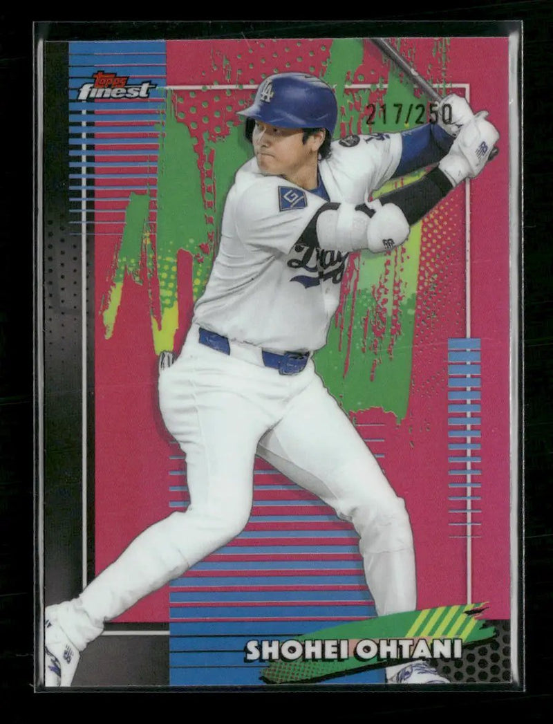 2026 Finest Pink Refractors Shohei Ohtani #/250 #50