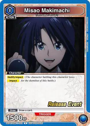 Misao Makimachi (022) (UEPR/RNK-1-022) - UE11BT Rurouni Kenshin Release Event Cards