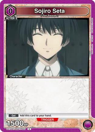 Sojiro Seta (055) (Box Topper Foil) (UE11BT/RNK-1-055) - UE11BT Rurouni Kenshin Foil