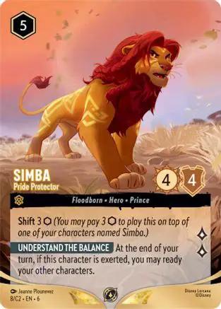 Simba - Pride Protector (8) - Disney Lorcana Promo Cards