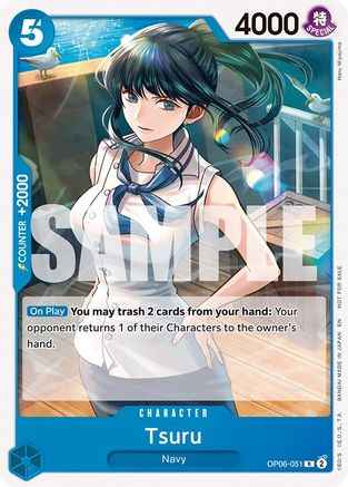 Tsuru (Tournament Pack 2025 Vol. 4) (OP06-051) - One Piece Promotion Cards