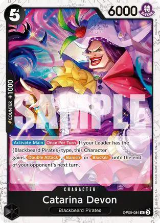 Catarina Devon (Pirate Foil) (OP09-084) - Premium Booster -The Best- Vol. 2 Foil