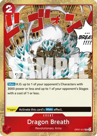 Dragon Breath (Pirate Foil) (OP07-017) - Premium Booster -The Best- Vol. 2 Foil