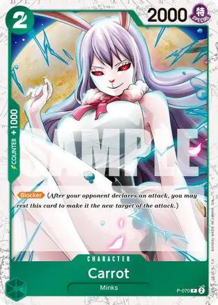 Carrot - P-070 (Pirate Foil) (P-070) - Premium Booster -The Best- Vol. 2 Foil